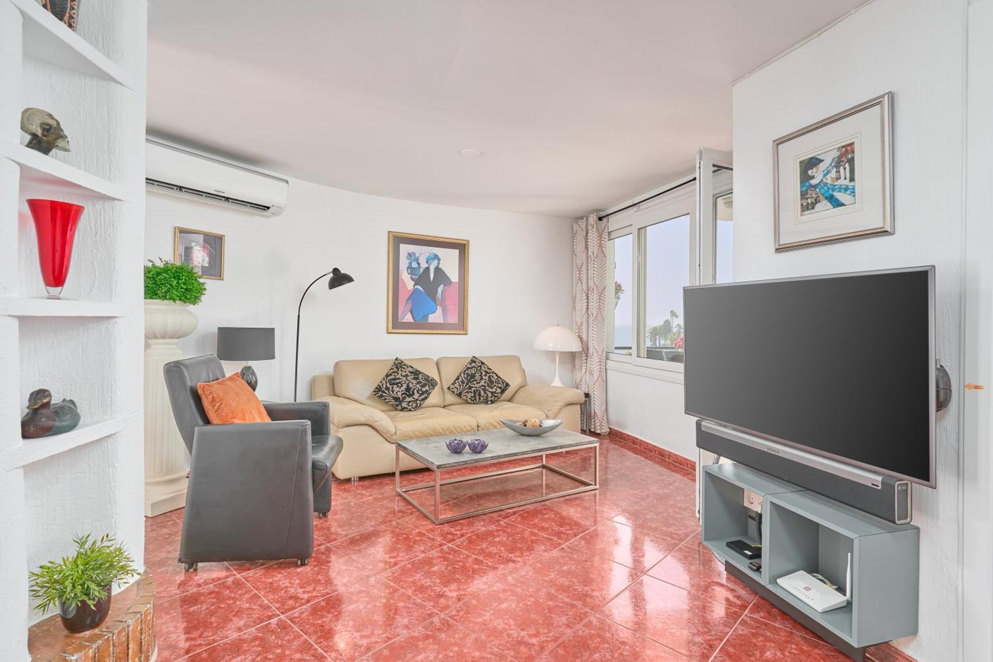 Spectacular Sea Views, 2 Bed,2 Bath Apartment เนร์คา ภายนอก รูปภาพ
